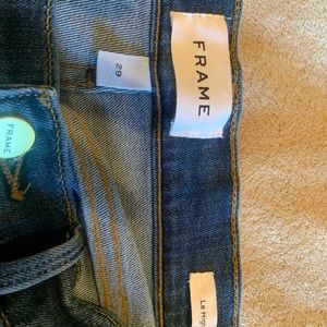 Frame Denim Le High Skinny jeans, Size 29, Poe. Excellent condition, worn once.